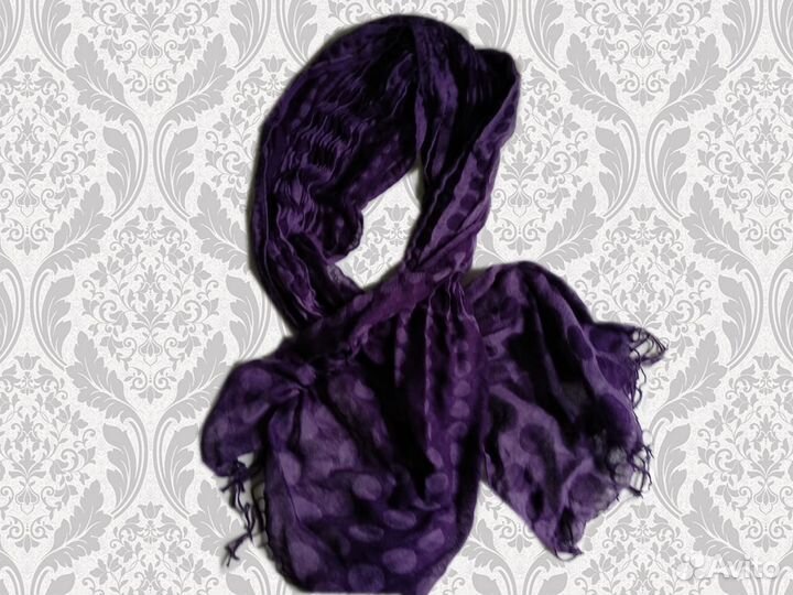 Палантин - платок (лиловый)