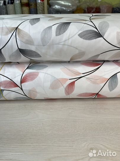 Ткань рулонами и отрезами Турецкий хлопок