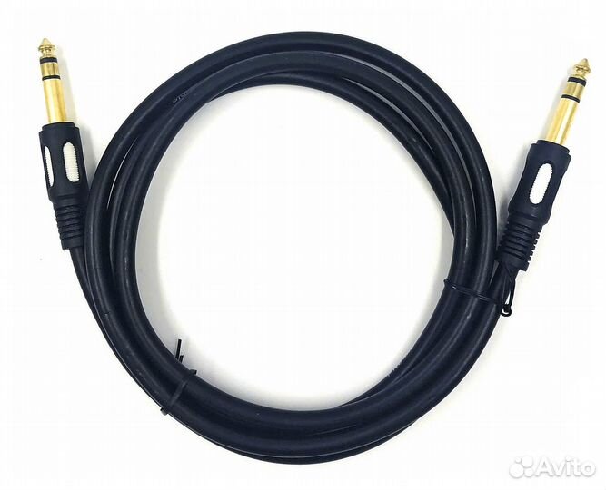 Кабель Jack 6.3 - jack 6.3 стерео 3.0 метра 2 шт
