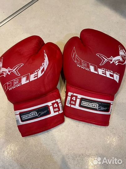 Бокс перчатки детские почти новые