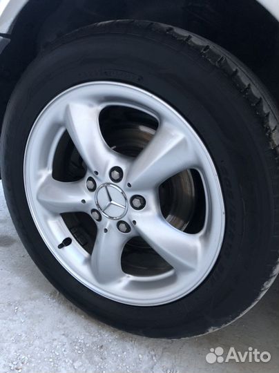 Колеса на mercedes SLK w203 w202