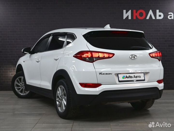 Hyundai Tucson 2.0 AT, 2018, 124 757 км