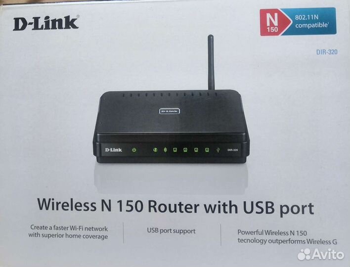 Роутер d link dir-320