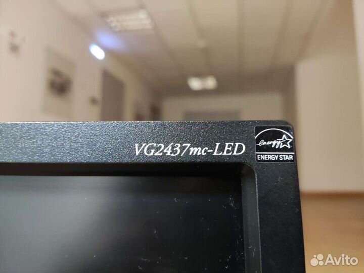 ЖК монитор 24 дюйма WievSonic vg2437mc/display por