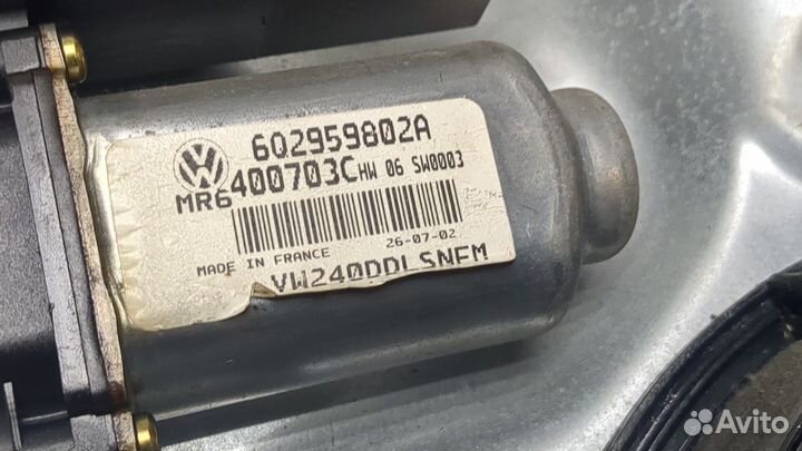 Стеклоподъемник электрический Volkswagen Polo, 2003