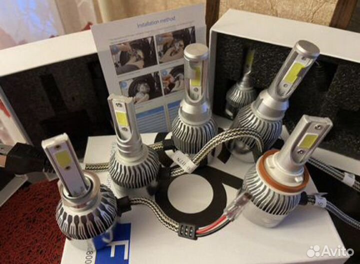Новые автомобильные светодиодные led лампы все цок