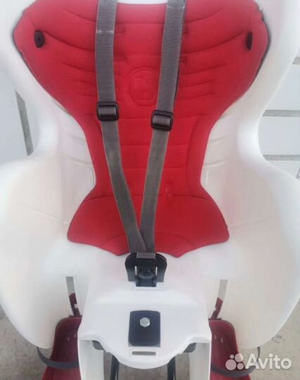 Велокресло bellelli Mr Fox Relax B-Fix white белое