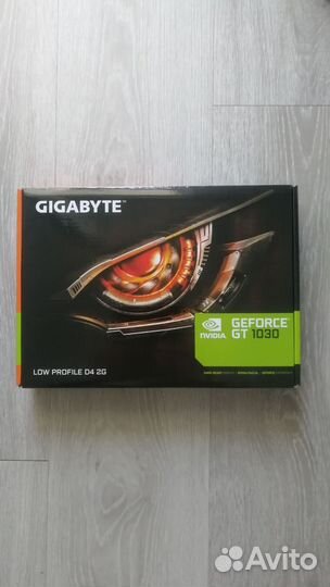 Видеокарта Gigabyte GeForce GT 1030 2 гб