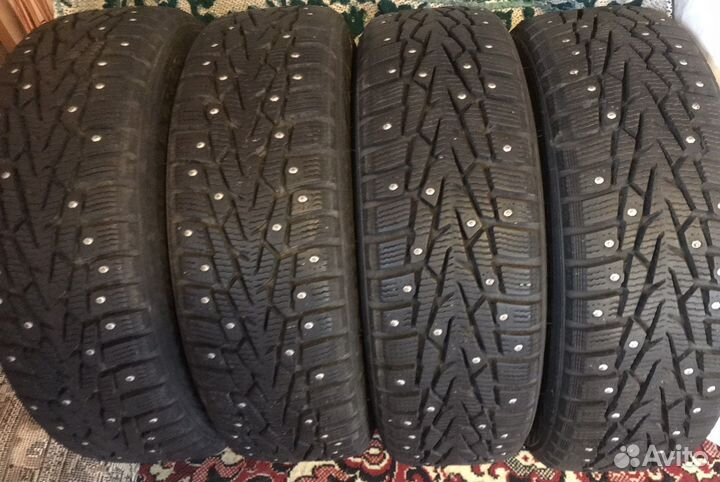 Nokian Tyres r14 175 65 бу на литых дисках