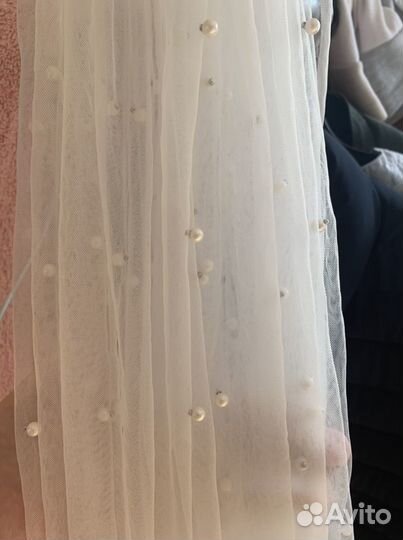 Свадебная фата новая