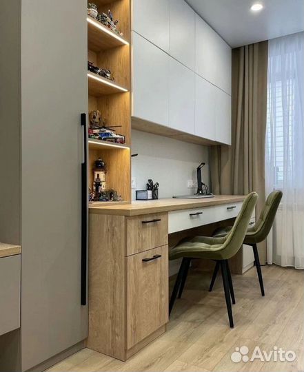 Рабочая зона на заказ Д270 Эггер Дуб Бардолино сер