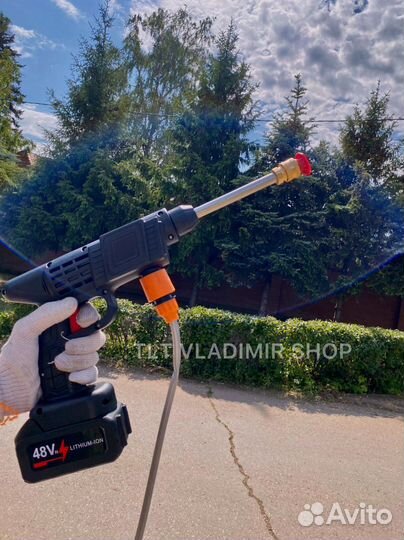 Мойка высокого давления аккумуляторная