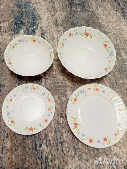 Набор тарелок 15 штук