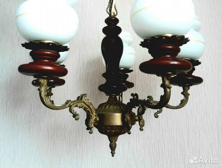Бронза люстра СССР