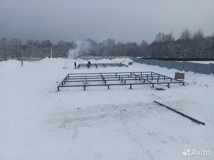 Винтовые сваи под ключ с установкой