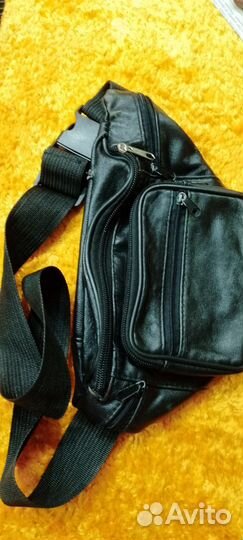 Мужская кожаная сумка