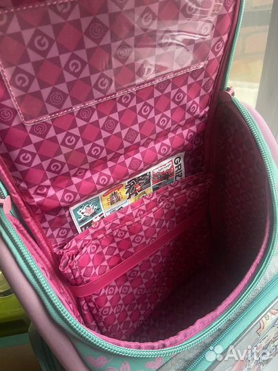 Рюкзак школьный grizzly для девочки