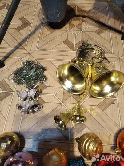 Елочные игрушки дожди гирлянда СССР