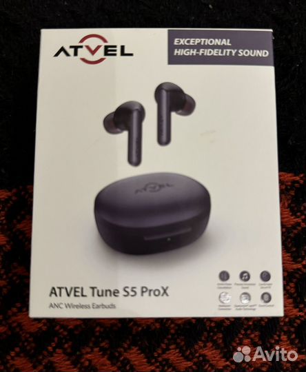 Беспроводные наушники atvel tune s5 proX