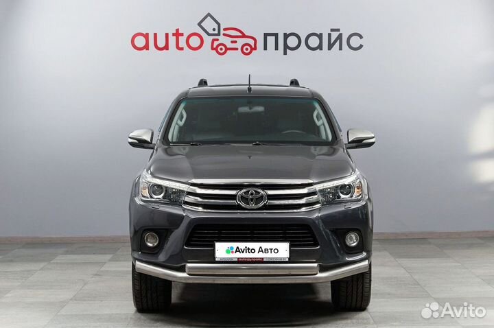 Toyota Hilux 2.8 AT, 2016, 167 000 км