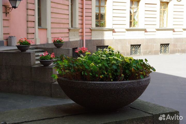 Вазон бетонный Плато