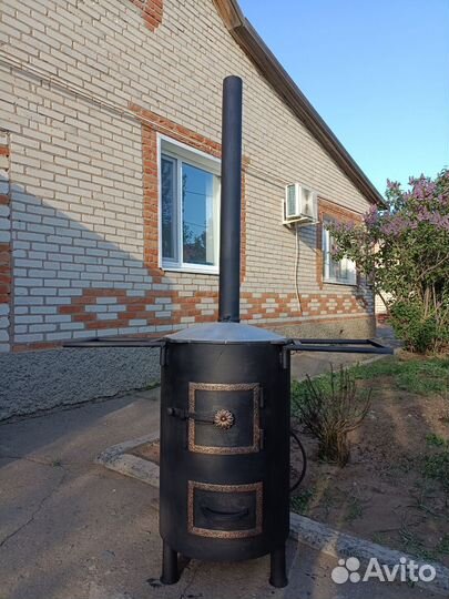 Печка под казан