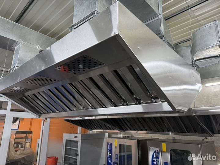 Зонт вытяжной, монтаж вентиляции