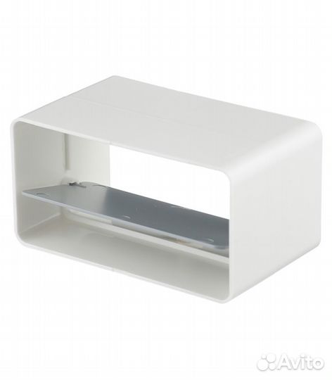 Соединитель прямой пластиковый для плоских воздухо