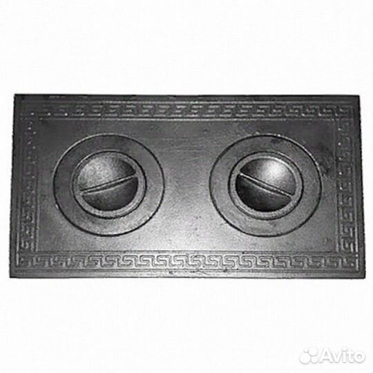 Плита 2-комфорочная П2-1 малая 585x340 мм