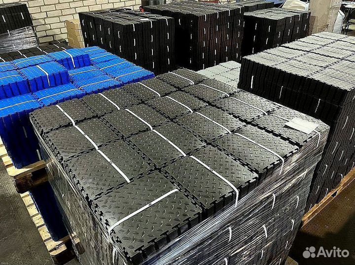 Модульная плитка для цеха