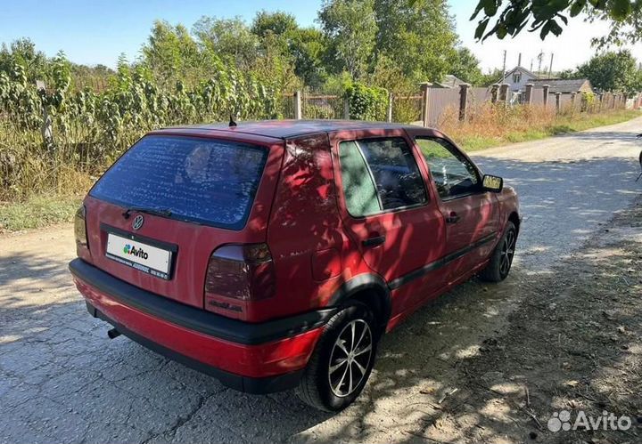 Volkswagen Golf 1.8 AT, 1993, 204 000 км