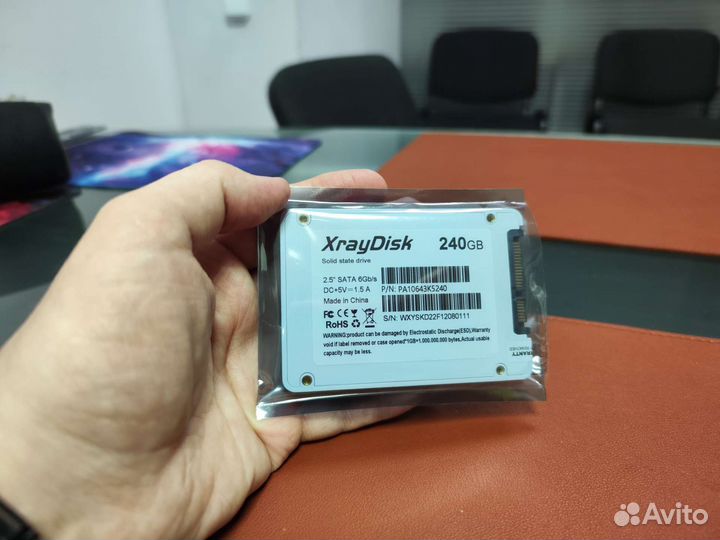 Новый SSD Xray 240gb