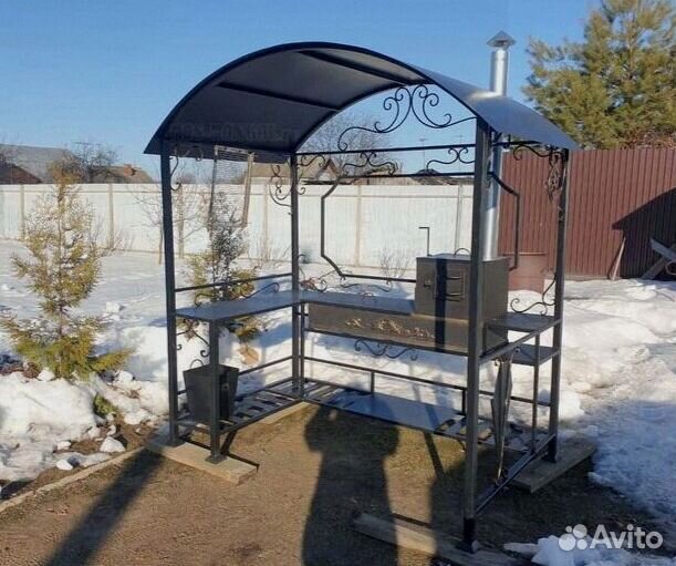 Мангал без печки