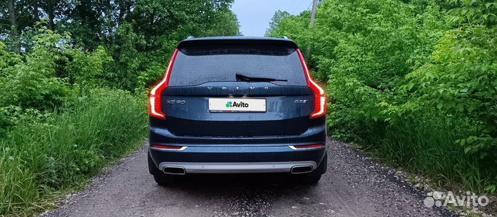 Volvo XC90 2.0 AT, 2017, 123 000 км