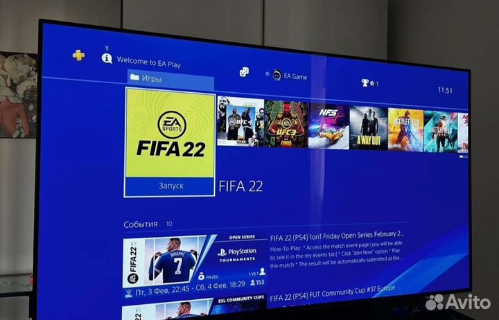 Sony PS4 Pro 1TB PlayStation 4 Pro + 40 Топ Игр