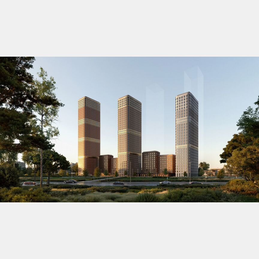 2-к. квартира, 42,1 м², 22/29 эт.