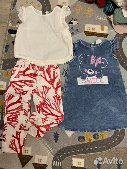 Пакет вещей для девочки 92-98