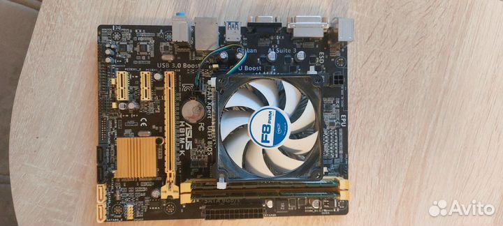 Материнская плата с процессором intel i5 4690k