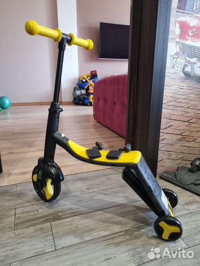 Самокат детский беговел, и велосипед 3в1