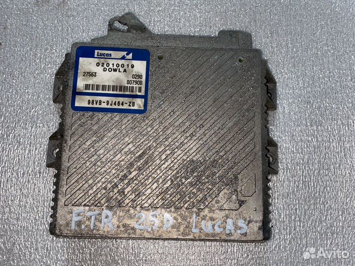 Эбу Ford Transit 2.5 diesel Lucas