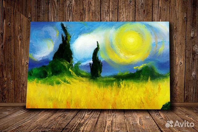 Винсент Ван Гог. Жара. Холст 50х80