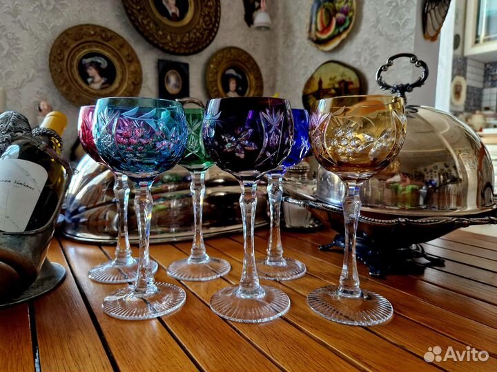 Винтаж: Цветной хрусталь (Germany)