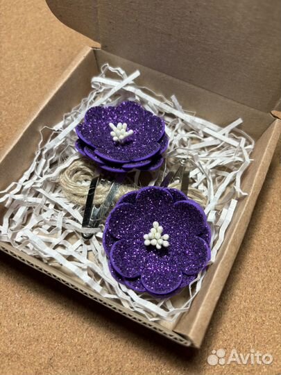 Заколочки для девочки ручной работы