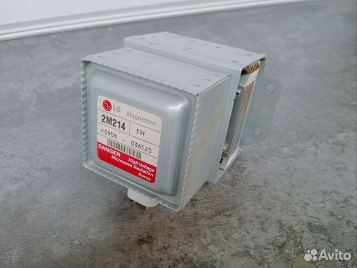 Магнетрон свч LG 2M214 39F