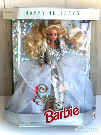 Кукла Barbie. Happy holidays. 1992
