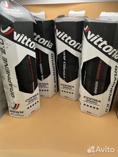 Покрышки Vittoria Corsa Speed TLR 25 mm