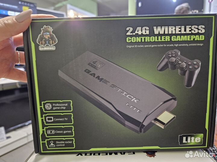 Игровая приставка game stick 64gb