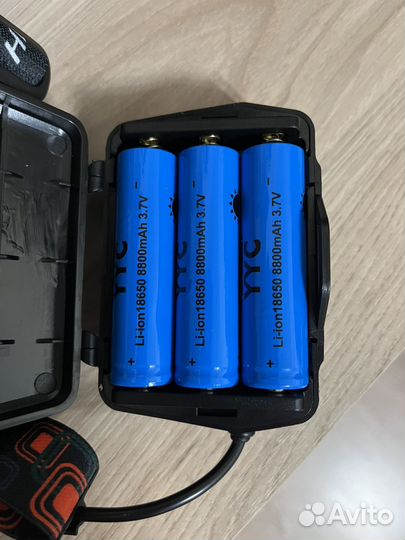 Светодиодный налобный фонарик