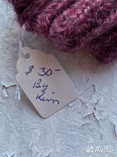 Новые варежки из альпаки