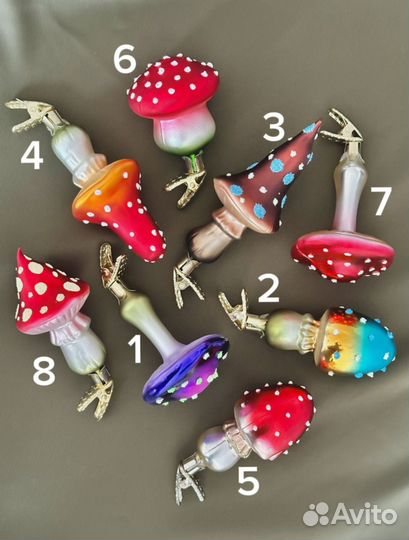 Inge glass елочные игрушки